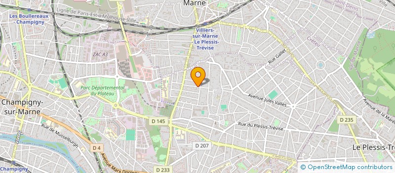 localisation de l'entreprise RPB à CHAMPIGNY-SUR-MARNE