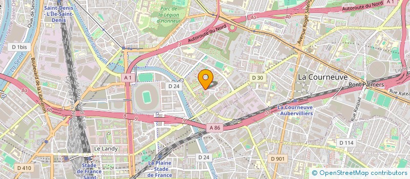 localisation de l'entreprise RPB HARIZI à SAINT-DENIS
