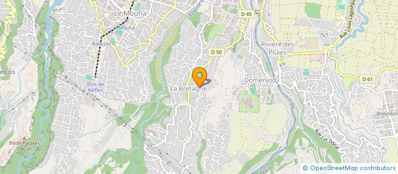 localisation de l'entreprise RPB INVEST  SAINT-BENOIT