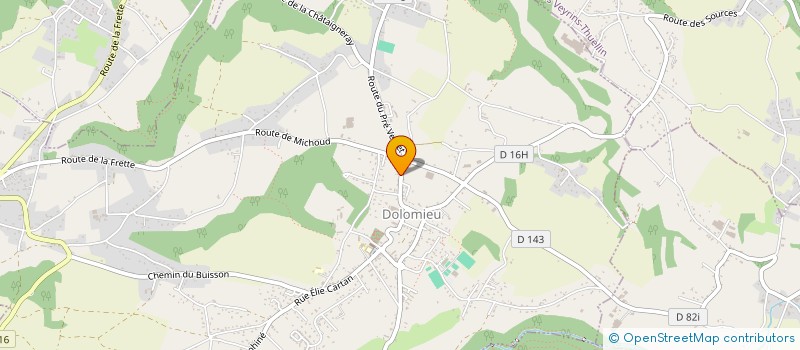 localisation de l'entreprise RPBZ IMMOS  DOLOMIEU