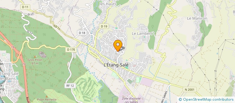 localisation de l'entreprise RPC  L'ETANG-SALE