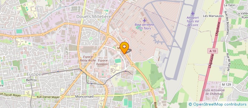 localisation de l'entreprise RPC IMMO  TOURS