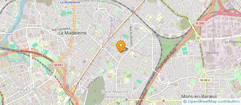 localisation de l'entreprise RPC LILLE à LILLE