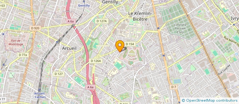 localisation de l'entreprise RPC SANITAIRE  LE KREMLIN-BICETRE