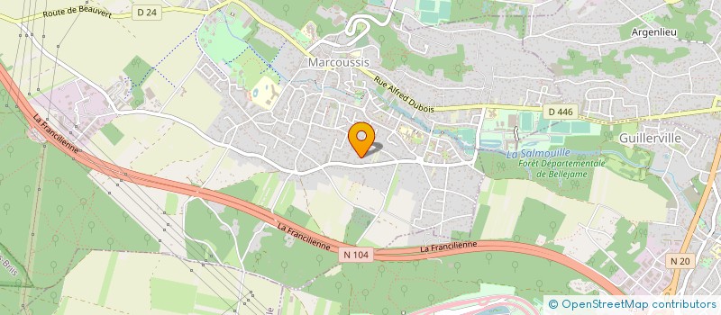 localisation de l'entreprise RPC SPORT AGENCY à MARCOUSSIS