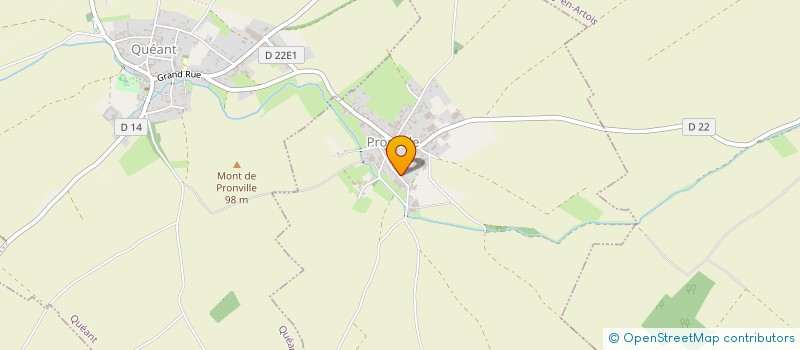 localisation de l'entreprise RPCONFORT à PRONVILLE-EN-ARTOIS