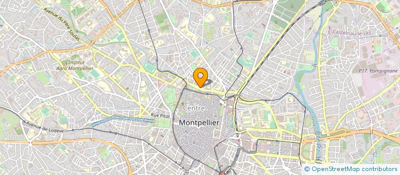 localisation de l'entreprise RPDP M1 à MONTPELLIER