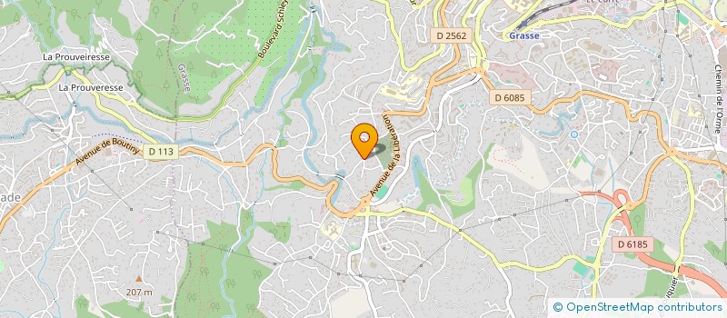 localisation de l'entreprise RPF à GRASSE