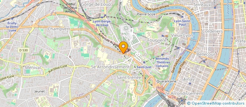 localisation de l'entreprise RPF CONSULTING  CHIRASSIMONT