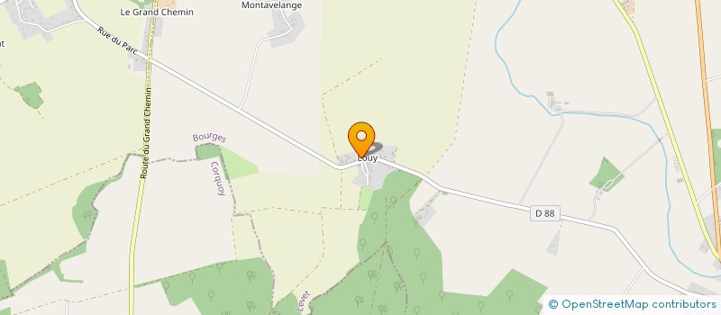 localisation de l'entreprise RPF IMMOBILIER  LEVET