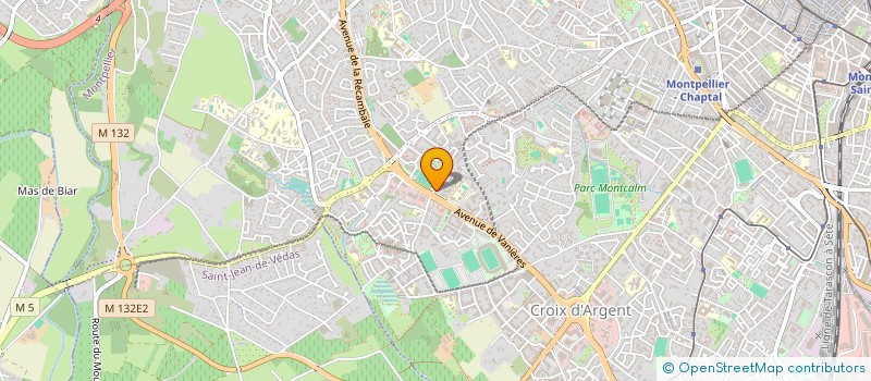 localisation de l'entreprise RPG à MONTPELLIER