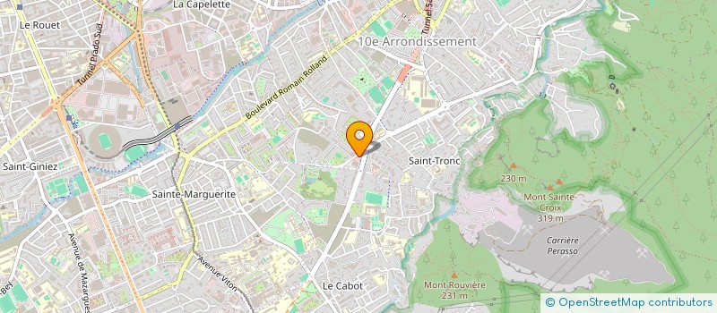 localisation de l'entreprise RPG à MARSEILLE