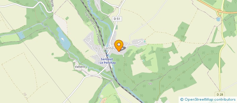 localisation de l'entreprise RPG ELECTRIC  BRIGNANCOURT