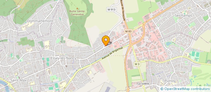 localisation de l'entreprise RPGCF  ESSEY-LES-NANCY