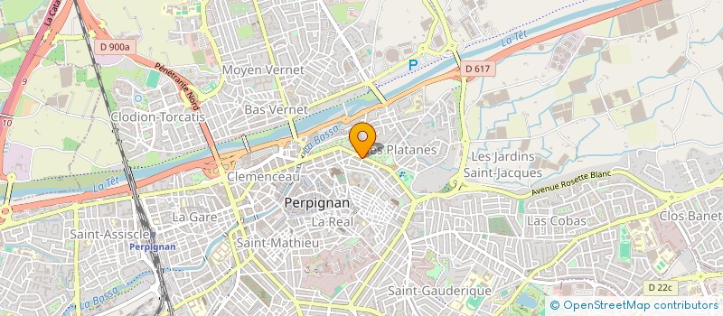 localisation de l'entreprise RPH CONSEIL  PERPIGNAN