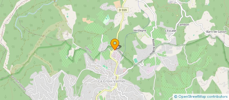 localisation de l'entreprise RPI à LA CROIX-VALMER