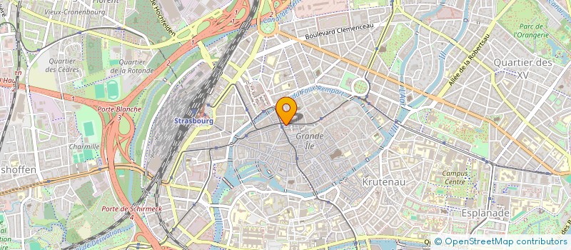 localisation de l'entreprise RPI à STRASBOURG