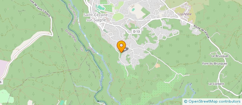 localisation de l'entreprise RPI à SAINT-CEZAIRE-SUR-SIAGNE