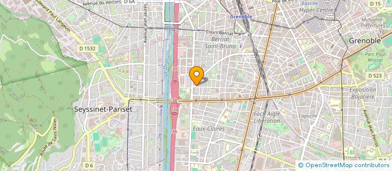 localisation de l'entreprise RPI à GRENOBLE