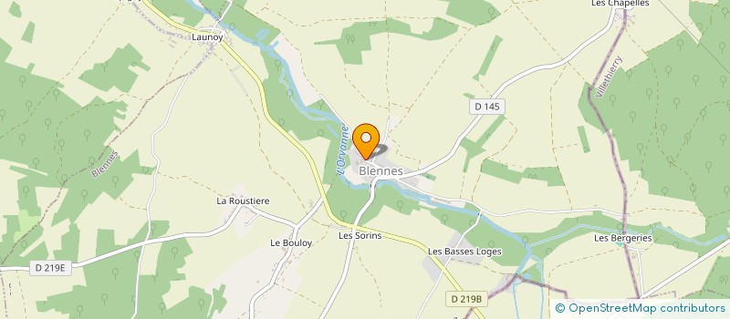 localisation de l'entreprise RPI BLENNES - CHEVRY - DIANT à BLENNES