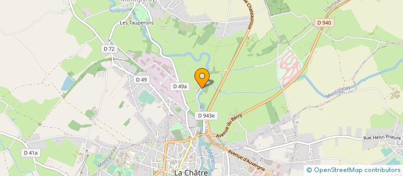 localisation de l'entreprise RPI MONTBRILACS à MONTGIVRAY