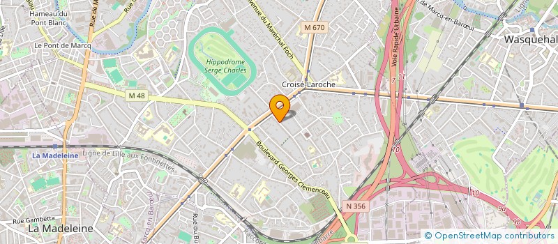 localisation de l'entreprise RPI REPUBLIQUE à MARCQ-EN-BARŒUL