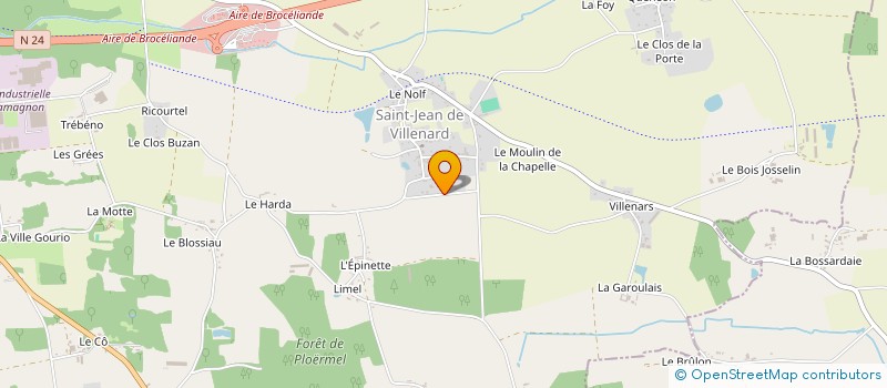 localisation de l'entreprise RPIP  PLOERMEL