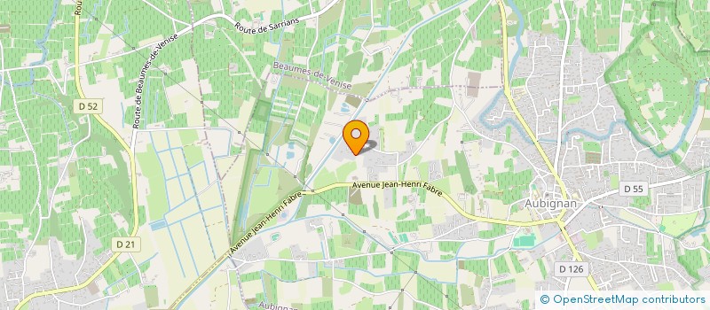 localisation de l'entreprise RPJ CONSTRUCTION  AUBIGNAN