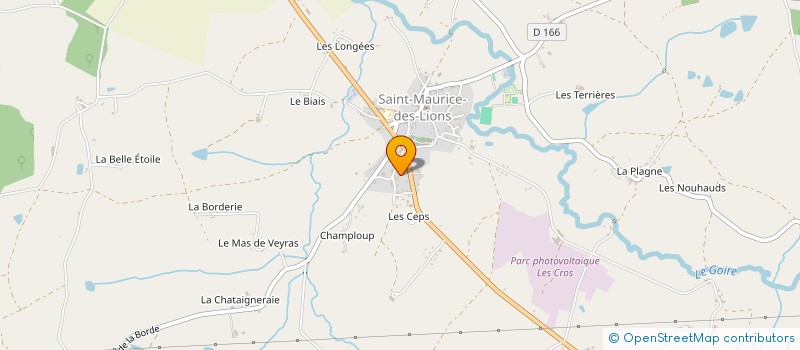 localisation de l'entreprise RPJ IMMO à SAINT-MAURICE-DES-LIONS
