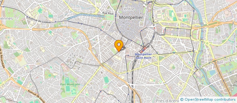 localisation de l'entreprise RPL à MONTPELLIER