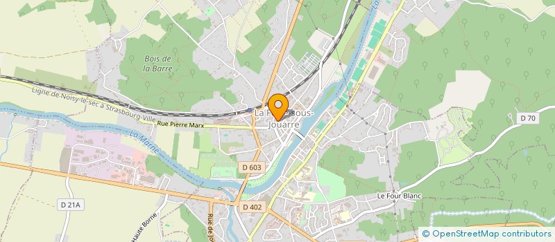 localisation de l'entreprise RPLCM à LA FERTE-SOUS-JOUARRE