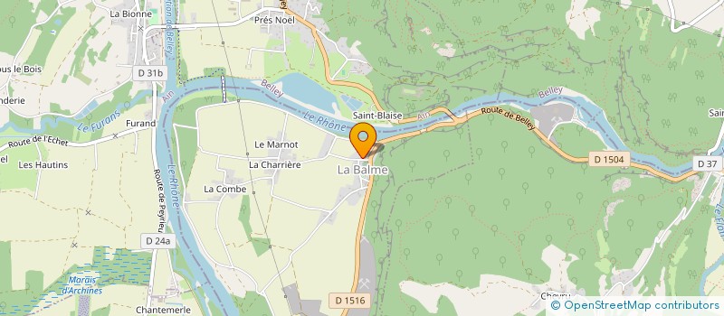 localisation de l'entreprise RPLOC73  BILLIEME