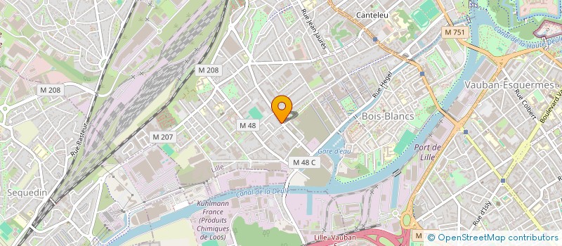 localisation de l'entreprise RPM AUTO  LILLE