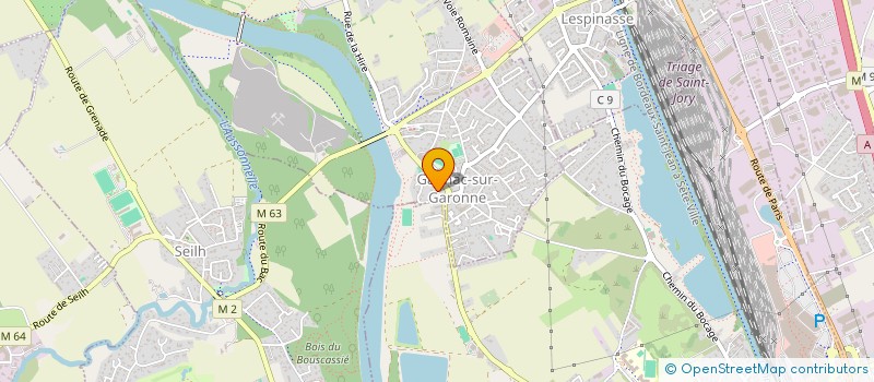 localisation de l'entreprise RPM CONSULTING ET EVENTS à GAGNAC-SUR-GARONNE