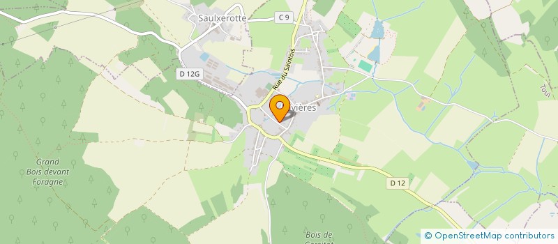 localisation de l'entreprise RPM FERMETURES  FAVIERES