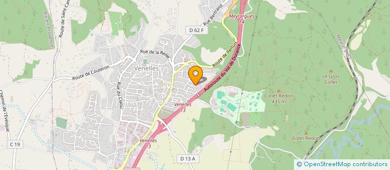 localisation de l'entreprise RPM IMMO  VENELLES