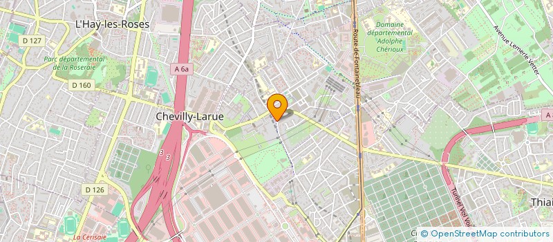 localisation de l'entreprise RPMS SERVICES à CHEVILLY-LARUE