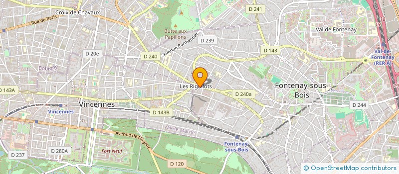 localisation de l'entreprise RPPM à FONTENAY-SOUS-BOIS
