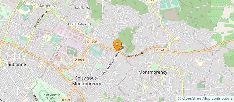 localisation de l'entreprise RPR BATIMENT  SOISY-SOUS-MONTMORENCY