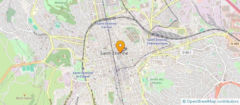 localisation de l'entreprise RPR DE LA LOIRE à SAINT-ETIENNE
