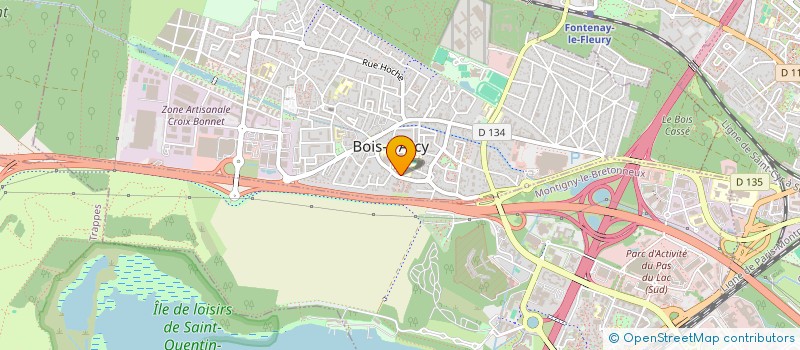 localisation de l'entreprise RPR ISOLATION  BOIS-D'ARCY