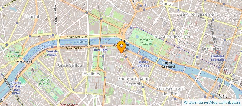 localisation de l'entreprise RPR RASSE POUR REPUB FEDER PAR  PARIS
