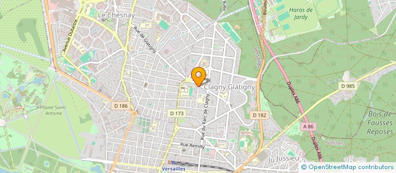 localisation de l'entreprise RPRIM à VERSAILLES