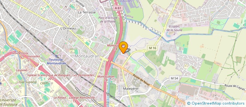 localisation de l'entreprise RPRVT  TOULOUSE