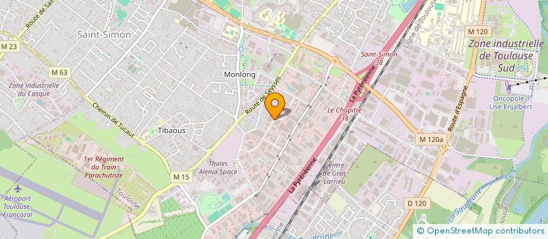 localisation de l'entreprise RPS CONSULTING  TOULOUSE