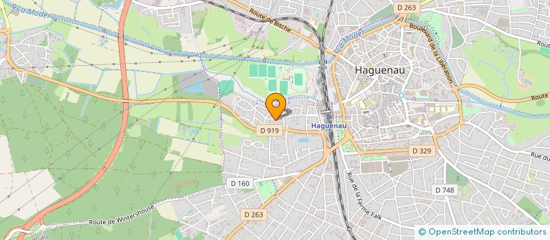 localisation de l'entreprise RPS EQUESTRE  HAGUENAU