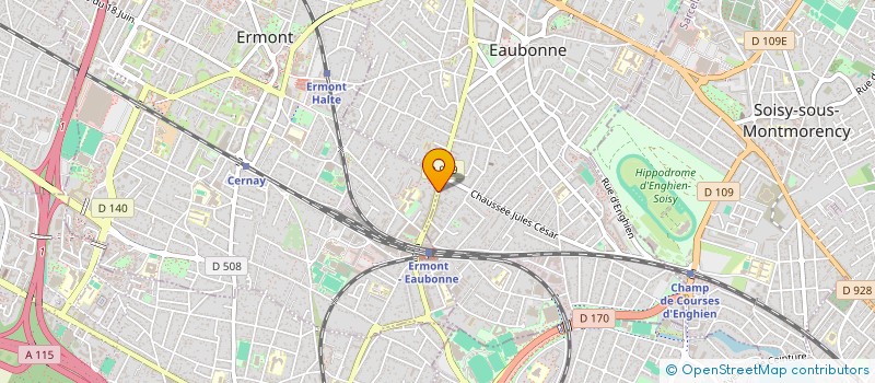 localisation de l'entreprise RPS-REPRO à ERMONT