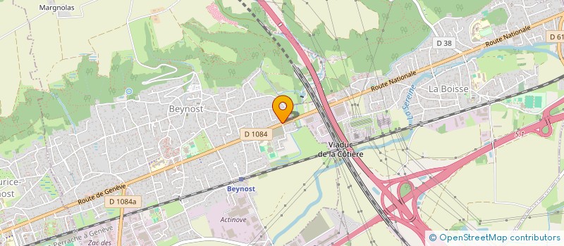 localisation de l'entreprise RPS TP à BEYNOST