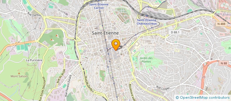 localisation de l'entreprise RQR à SAINT-ETIENNE