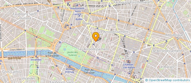 localisation de l'entreprise RQR HOLDING à PARIS